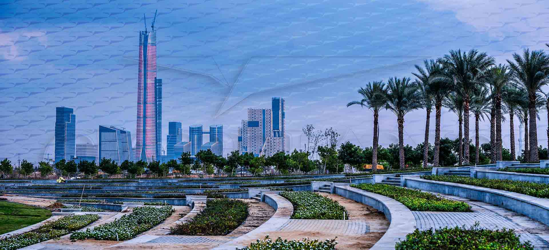 New Capital CBD + Green area